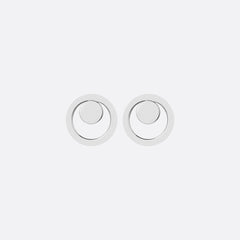 Silver On Point Earrings