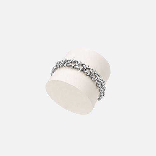 Polished silver SOD Bracelet, Star Of David Motif Bracelet